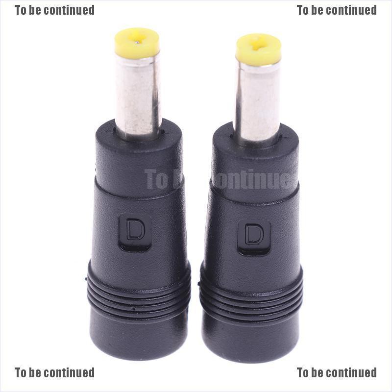 Set 2 Đầu Chuyển Đổi Từ 5.5x2.5mm Sang 5.5x2.1mm Chuyên Dụng Cho Máy Ảnh