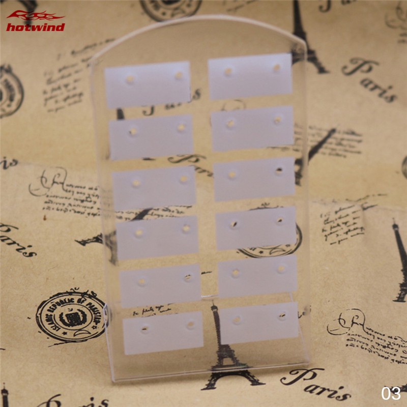 Giá đỡ 12 khuyên tai 24 lỗ để bàn tiện dụng HW