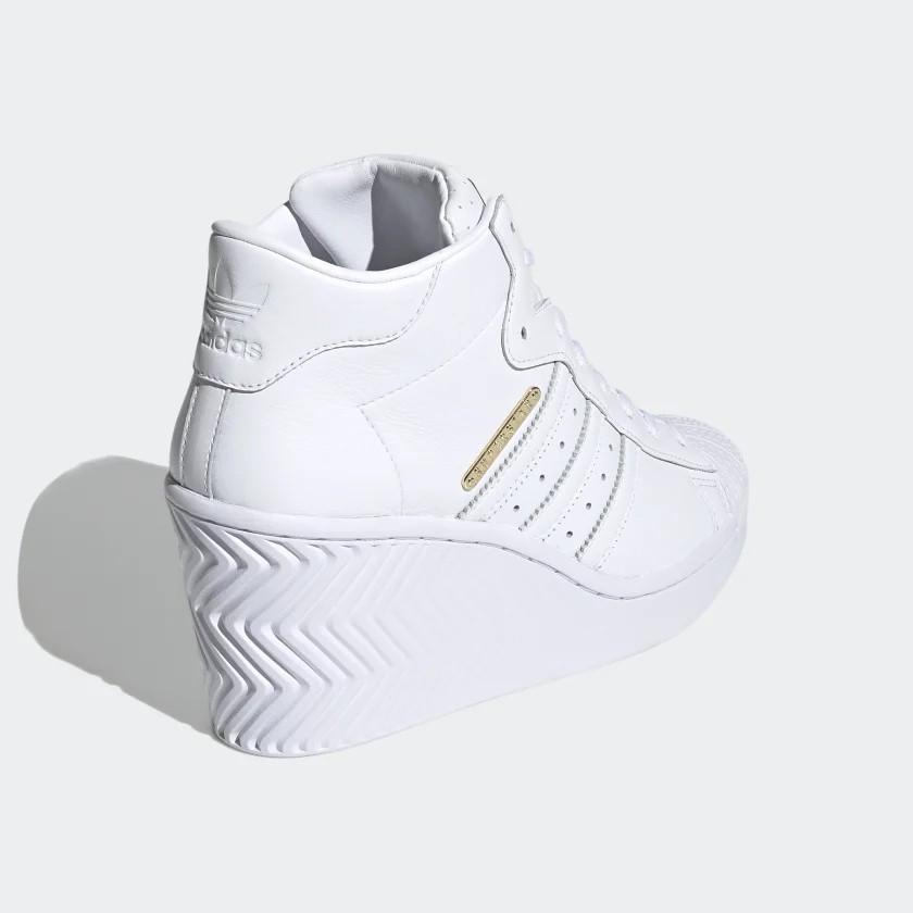 Giày sneakers thể thao nữ đế cao Adidas Originals SUPERSTAR ELLURE FW3198 - Hàng chính hãng