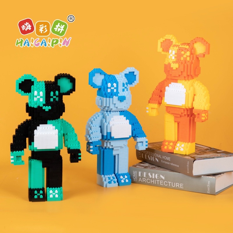 Đồ chơi lắp ráp mô hình BEARBRICK phiên bản mới