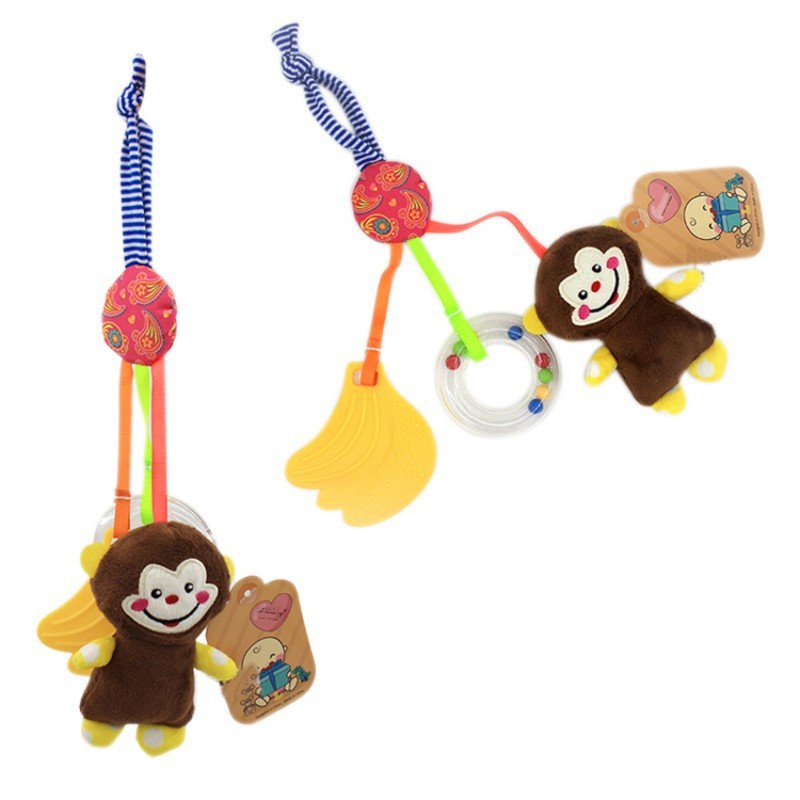 Đồ chơi nhồi bông treo xe đẩy em bé