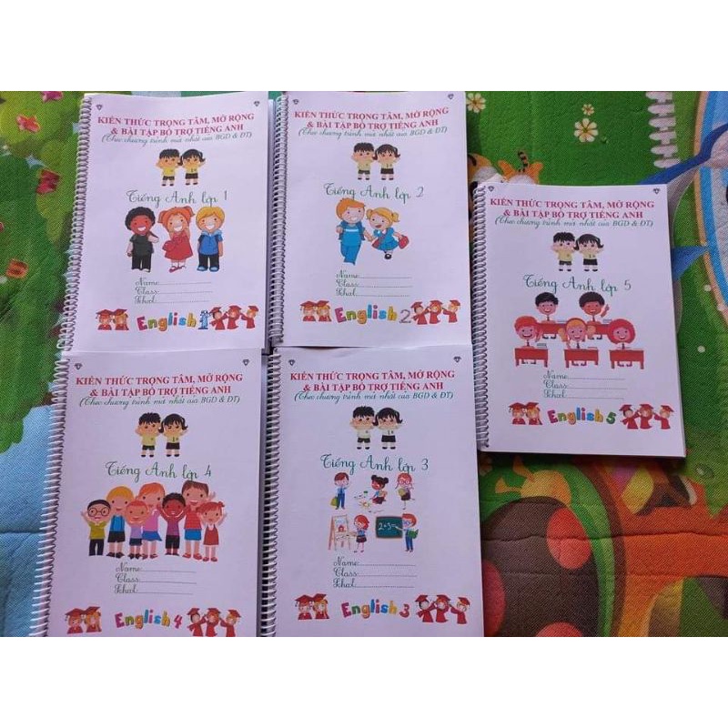 Kiến thức trọng tâm và bài tập bổ trợ Tiếng anh Lớp 5 BGD