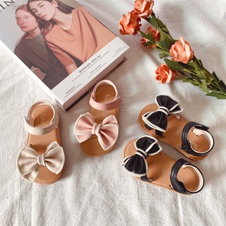 Giày sandal giày xăng đan nơ cho bé gái
