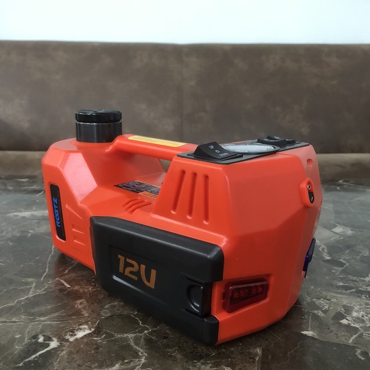 Bộ nâng kích gầm điện + máy siết ốc + máy bơm lốp ô tô đa năng ROGTZ TY-155EHJS