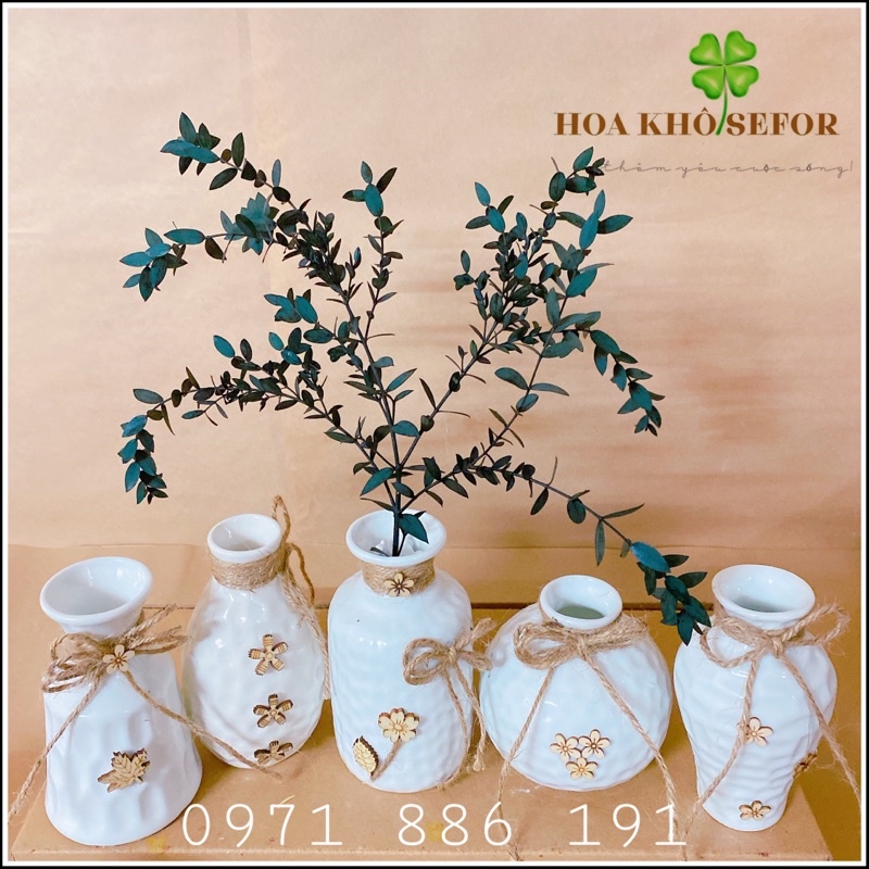 Bình gốm ❤️ lọ hoa mini❤️ hoa khô ❤ decor phong cách Retro, Vintage