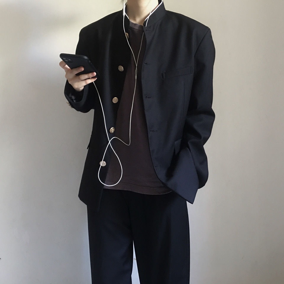 Hot Bộ Đồng Phục Học Sinh jk Phong Cách zhongshan dk Cho Nam Và Nữ