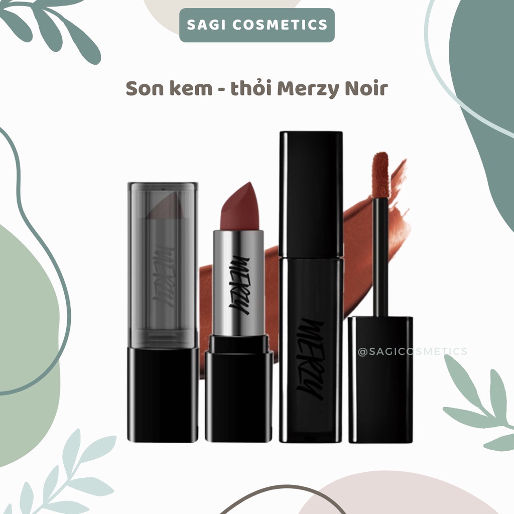 Son Kem Lì Merzy The First Velvet Tint Ver Noir 4.5g | BigBuy360 - bigbuy360.vn