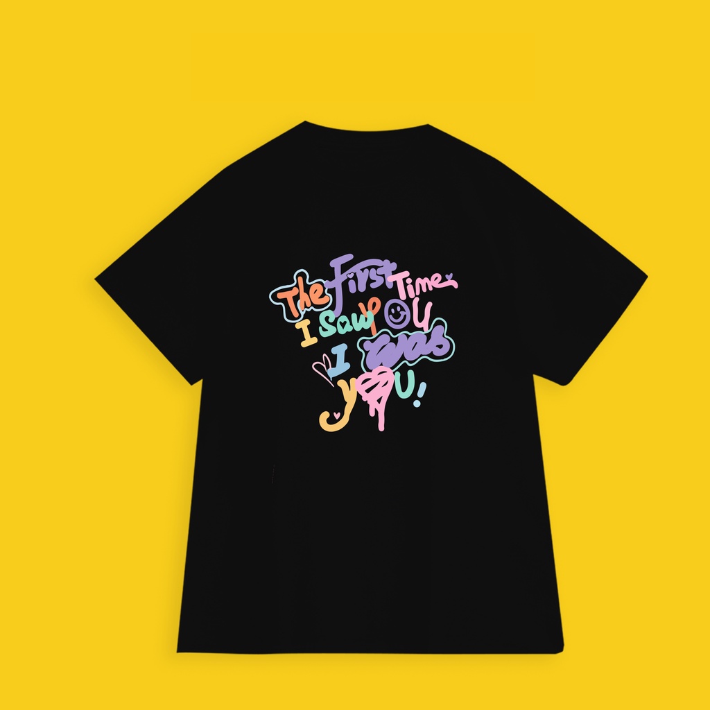 Áo thun nữ ngắn tay unisex, Form rộng, phong cách hàn quốc phù hợp nhiều lứa tuổi | BigBuy360 - bigbuy360.vn