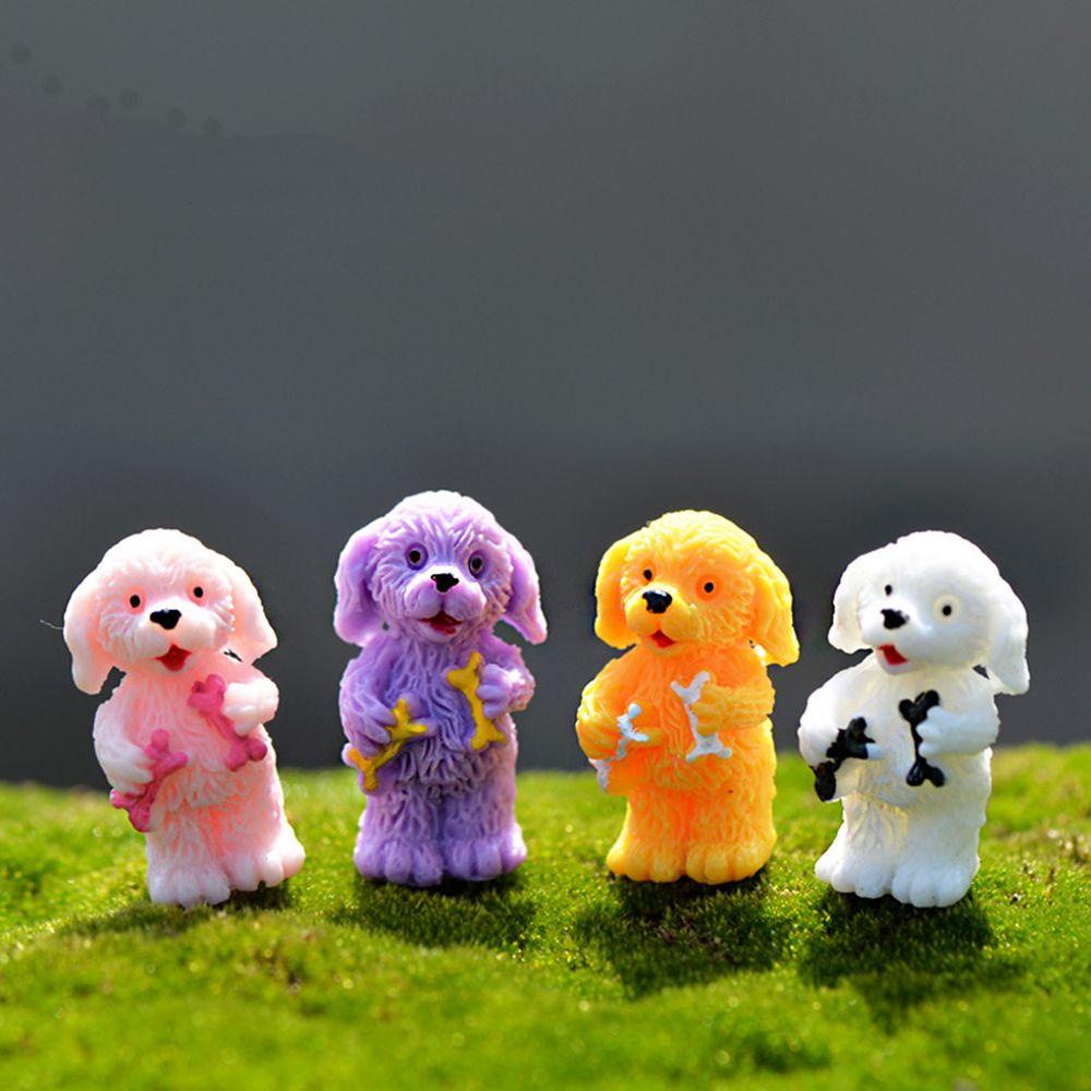 Đồ trang trí Cún Con Mini Dễ Thương Dùng Trang Trí Sân Vườn