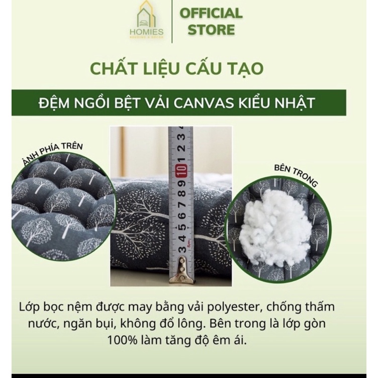Đệm tròn ngồi bệt