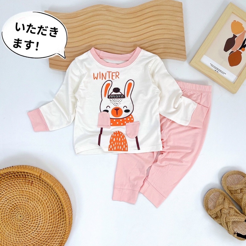 Minky Mom bộ dài điều hoà B586-B590