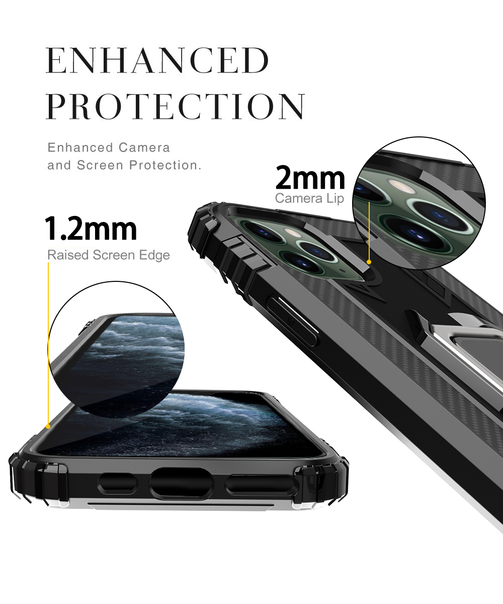 Lord of the rings case for google pixel 4 4XL 5 5XL mobile phone shell silicone sleeve soft shell bracket with magnetic ring fall prevention