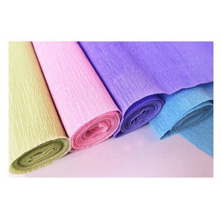 Giấy nhún,Giấy Gấp hoa 50x250cm ( 1 cuộn )