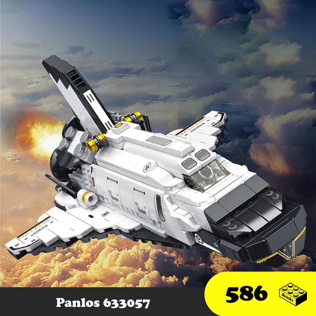 Đồ chơi Lắp ráp Tàu Vũ trụ 12 in 1 - Panlos 633057 Space Craft - Xếp hình thông minh - Đồ chơi trí tuệ