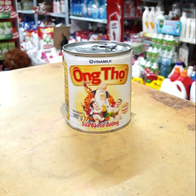 SỮA ĐẶC ÔNG THỌ CÓ ĐƯỜNG TRẮNG- 380g