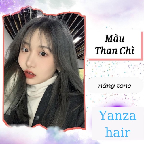 Thuốc nhuộm tóc màu Xanh Đen - Xanh Rêu - Than Chì - Xanh Dương - Nâu Rêu - Đen Tuyền - Nâu Đen | Yanzahair