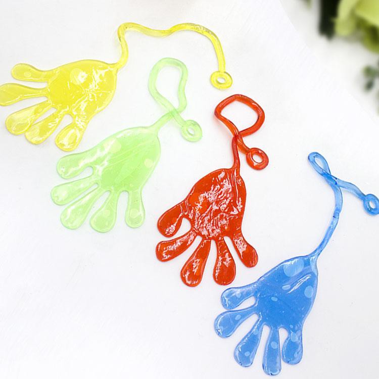 Trò chơi bàn tay dẻo dính tường độc đáo đồ chơi tuổi thơ 8x 9x