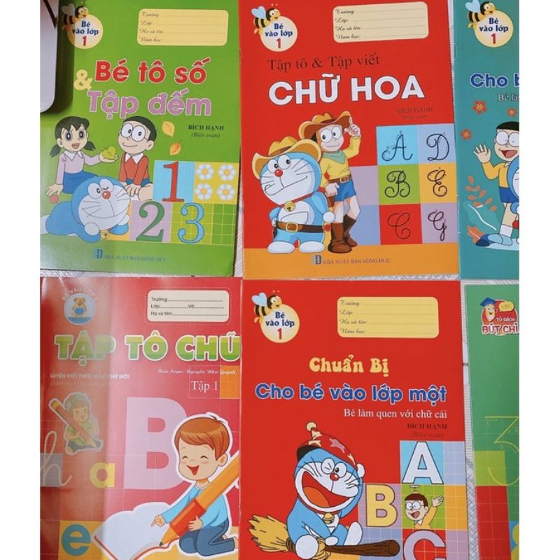 Sét 10 quyển tô chữ cho bé