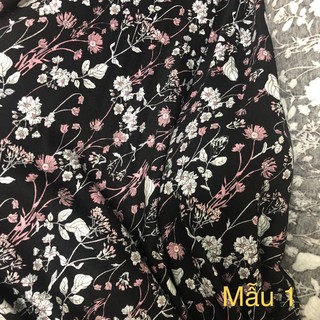 1 Mét Vải Thun Cotton 4 Chiều Khổ Vải 1m8 Nhiều Mẫu