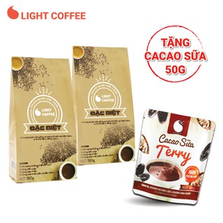 Cà phê bột Đặc biệt Light Coffee 500g combo 2 gói