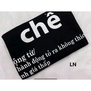 Áo phông CHê nhiều chữ LN12