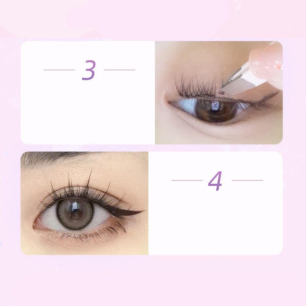 OCEANMAP Lông Mi Giả Xoăn Dày Hóa Trang Thần Tiên Không Phai Màu