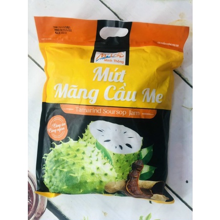 mứt mãng cầu me chua ngọt gói 500g
