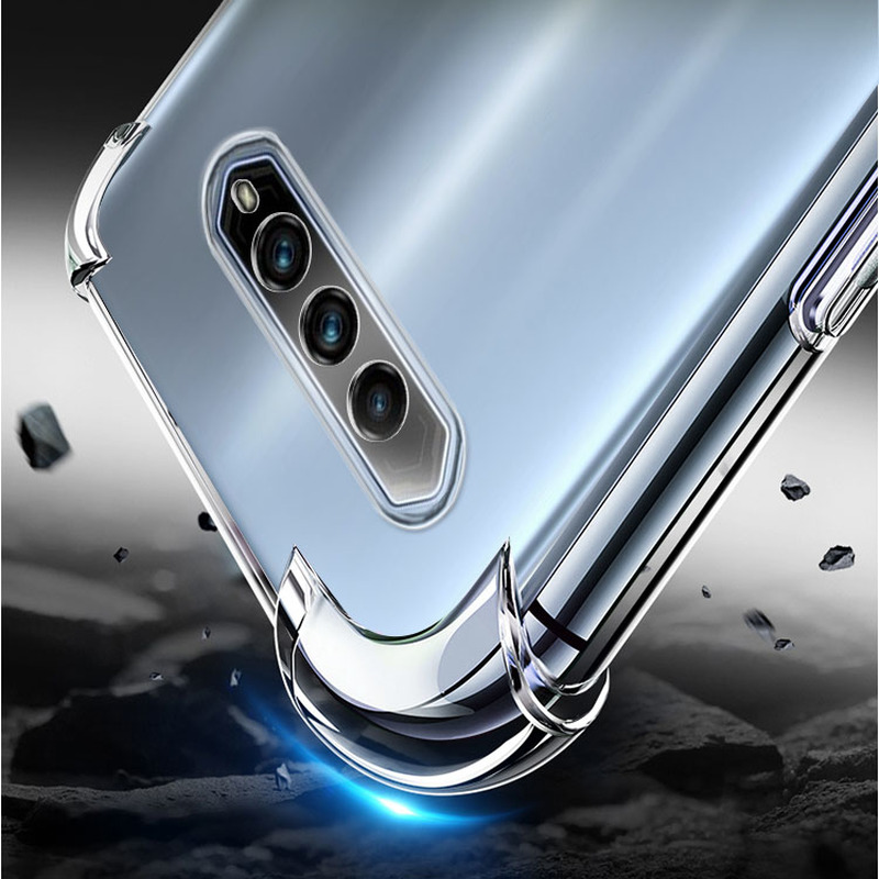 Casing Xiaomi Black Shark 4 3 2 Pro Shockproof Case For Xiaomi POCO X3 NFC Pro M3 Redmi Note 9s 9T 10 9 Pro Max Luxury Clear Case Silicone Airbag Soft Cover