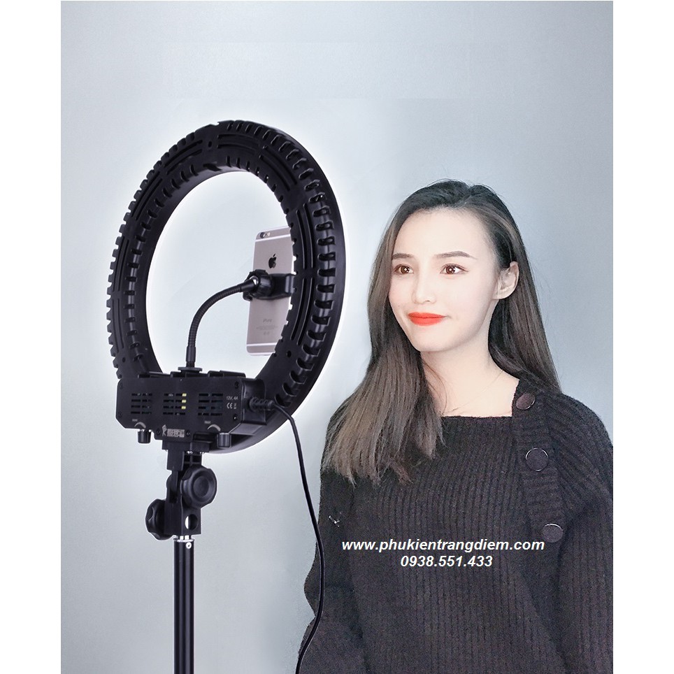 Đèn Livestream 35cm Hỗ Trợ Bán Hàng - Trang Điểm - Phun Xăm - Spa