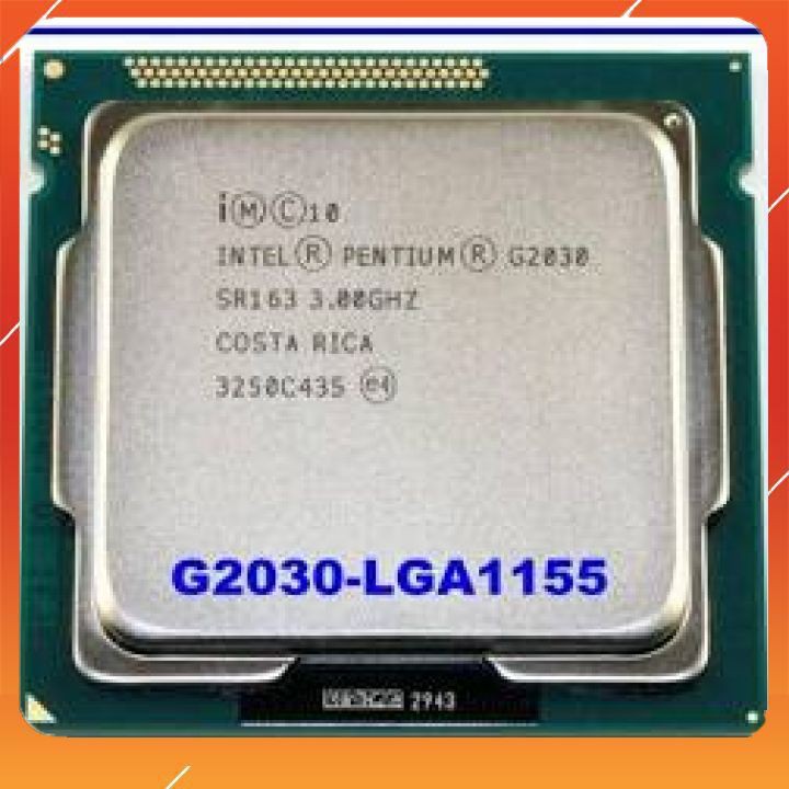 combo main chip ram h61 +g2030 main giga/asus h61 +cpu g2030 kèm chặn (3M 3.0Ghz) _ Hàng chính hãng