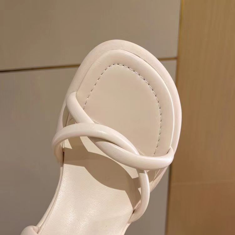 Dép Cao Gót 5-8cm Quai Chéo Thời Trang Mùa Hè Hàn Quốc Cho Nữ 2022