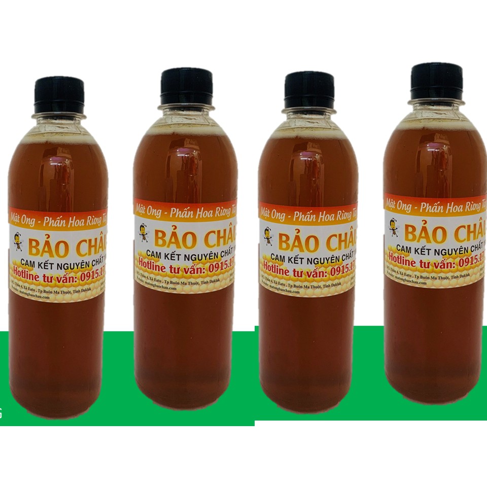 Mật ong nguyên chất rừng Tây Nguyên - 2 lít