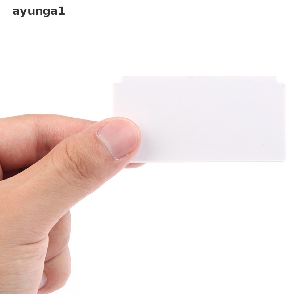 [ayunga1] 10X Fake Nail Display Stand Box Show Holder Plastic Partition Plate Storage Case [new]
