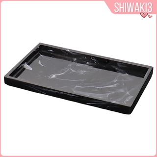 Khay Đựng Nến / Xà Phòng / Nước Hoa Hình Chữ Nhật Bằng Resin Giả Cẩm Thạch Handmade Trang Trí Nhà Cửa