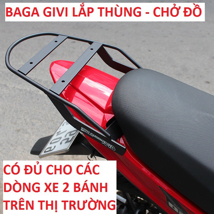 Baga Givi, Baga Xe Máy Givi Chính Hãng Dùng Gắn Thùng Và Chở Đồ Bảo Hành 2 Năm Có Đủ Xe Danh Sách Xe Số 1