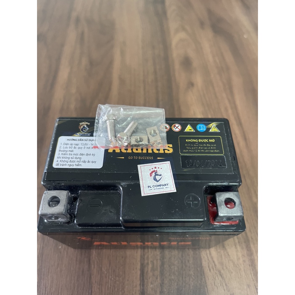 Ắc quy xe máy ATZ5S - 12V 5Ah dành cho xe Wave Rsx, Exciter, Novou, Msx,...