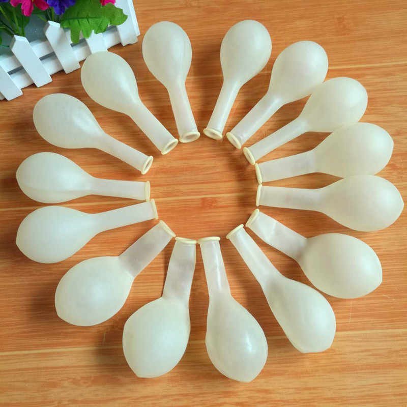 Bóng cao su trong suốt trang trí sinh nhật thôi nôi tiệc cưới size 10 inch HAPPYKID BCSTS