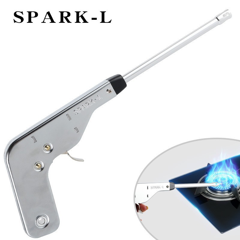 Dụng cụ mồi bếp ga 37cm SPARK-L bằng tia điện cán ngắn