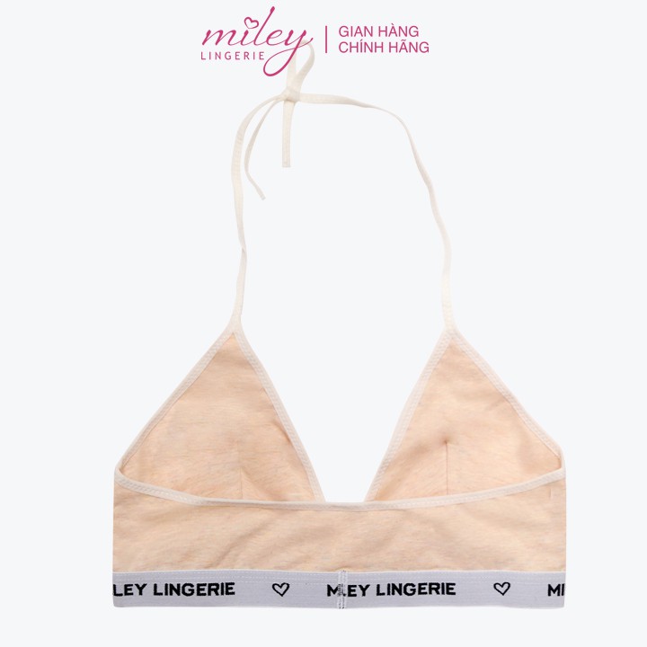 Áo Ngực Thể Thao Nữ Không Gọng Cổ Chữ V Melange Active Miley Lingerie Màu Da BRM09012