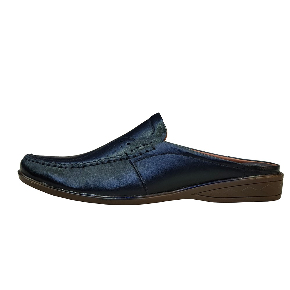 Dép bít mũi nam TiTi ĐÔ da bò thật cao cấp GSB2098a