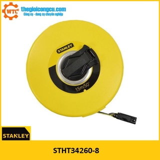 Thước dây sợi thủy tinh 15m stanley stht342608