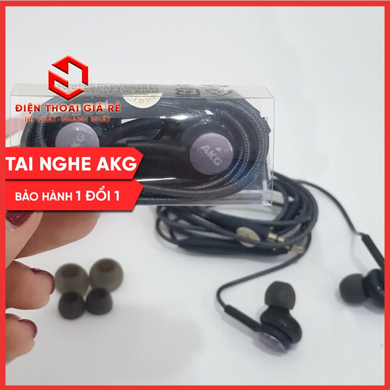 Tai nghe nhét tai AKG có dây, jack cắm 3.5mm - Type C - Chất lượng cao cấp, giá rẻ- BH 1 đổi 1