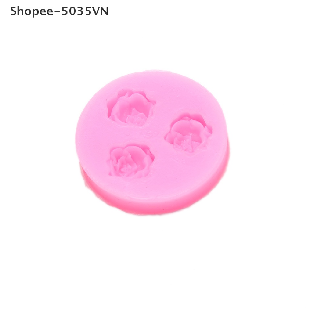 Khuôn Silicone Tạo Hình Làm Bánh Kẹo 3D 1.vn