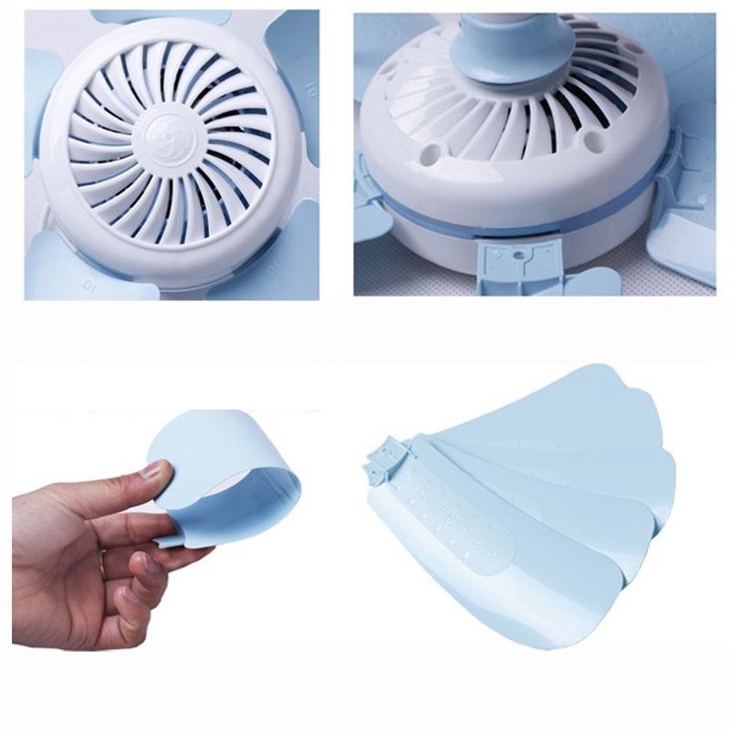 .Quạt trần mini  4cánh đường kính quay 60cm loại vừa