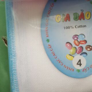 KHĂN SỮA 5 LỚP CHO BÉ 25×25 cm