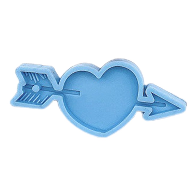 Khuôn Nhựa Làm Móc Khóa Thủ Công Hình Trái Tim