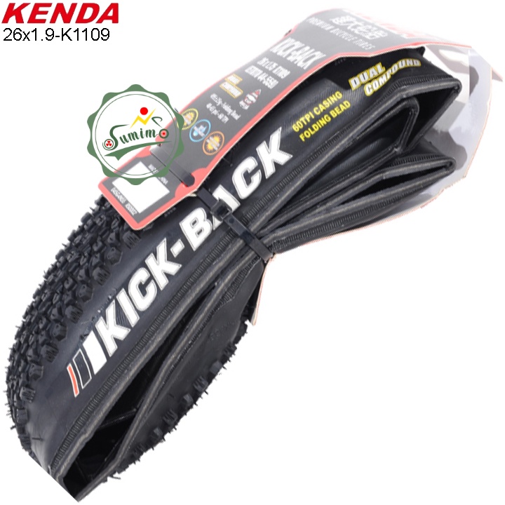 Vỏ xe đạp - Lốp xếp KENDA Kick Back K1109 26x1.9 không tanh - Chính hãng