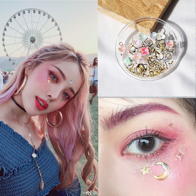 Dụng Cụ Trang Điểm Mắt Bướm Đính Kim Cương Sáng Bóng Cho Trang Điểm Mắt Mặt Và Mắt | BigBuy360 - bigbuy360.vn