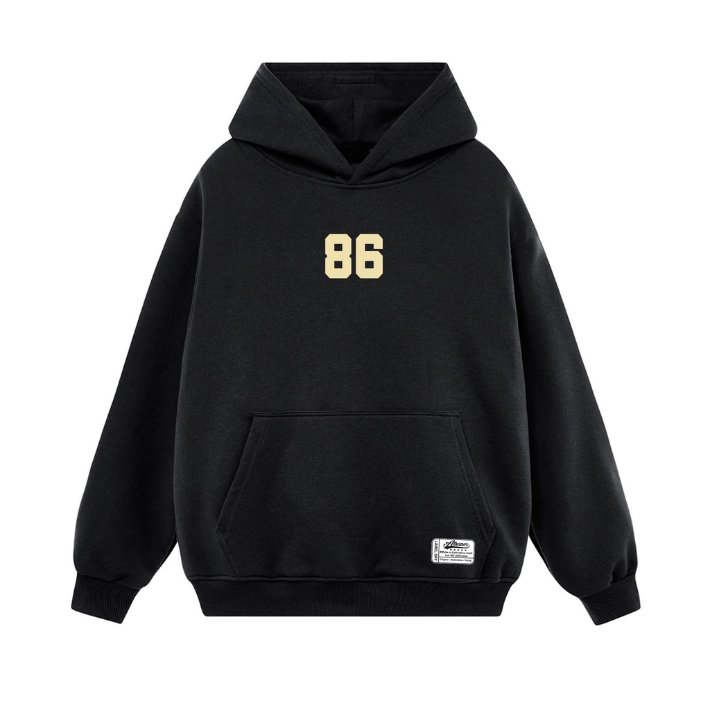 Áo hoodie basic Athanor form rộng tay phồng chất nỉ bông 100%cotton premium mẫu 86