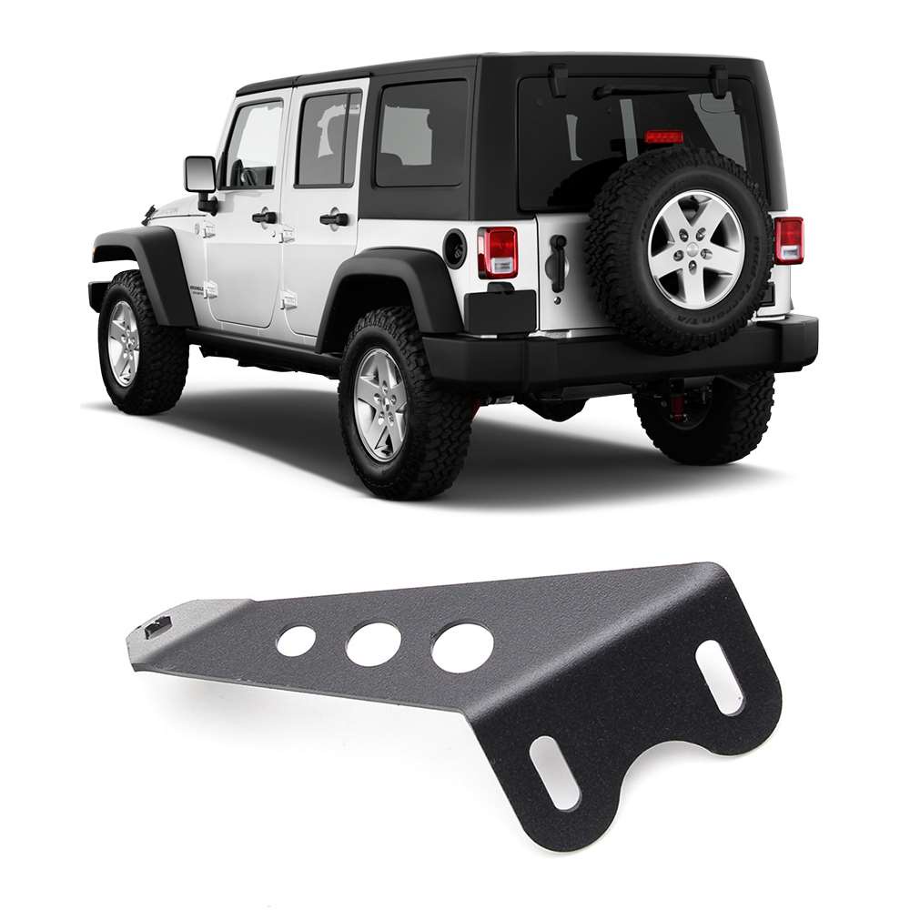 Set 2 Giá Đỡ Đèn LED 22inch Gắn Mui Xe Jeep-Wrangler JK 07-17